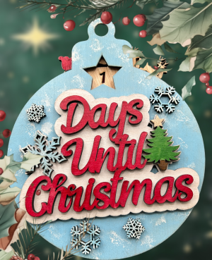 24 Days Till Christmas Calendar